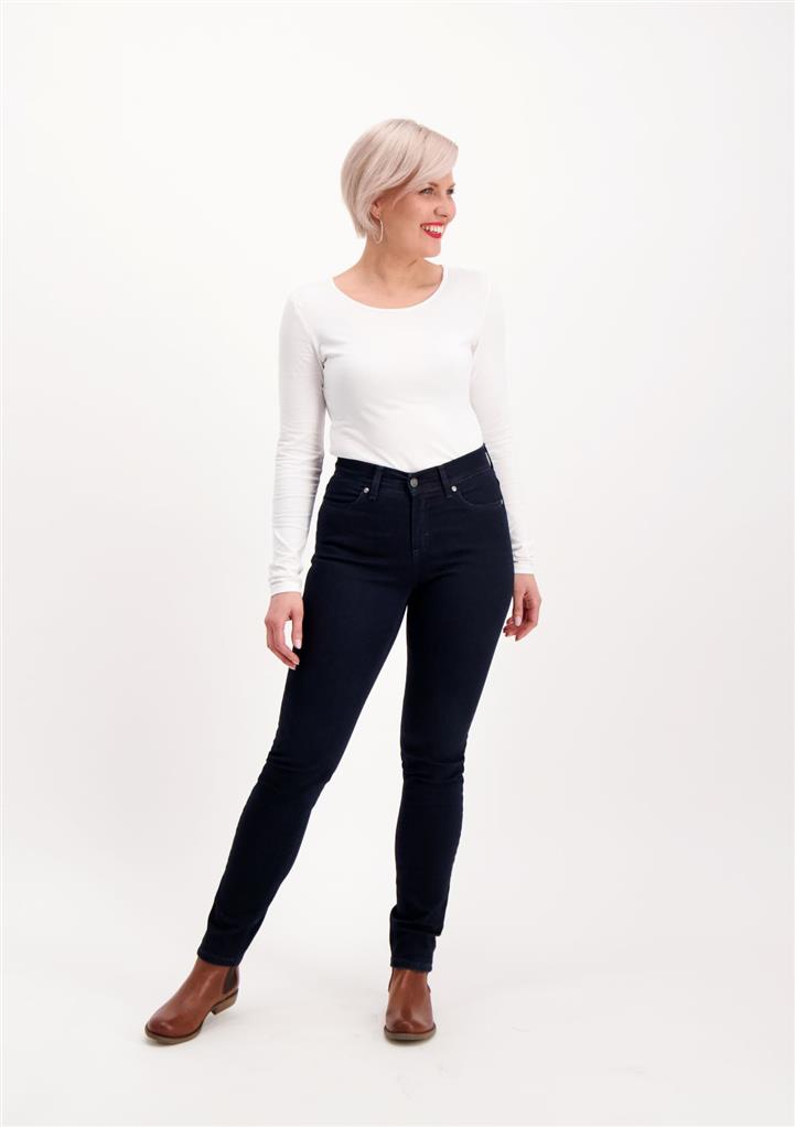 Very Nice Suzie Skinny tummansininen