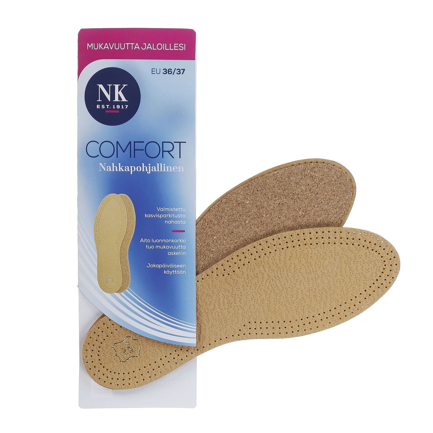 NK Comfort Nahkapohjallinen