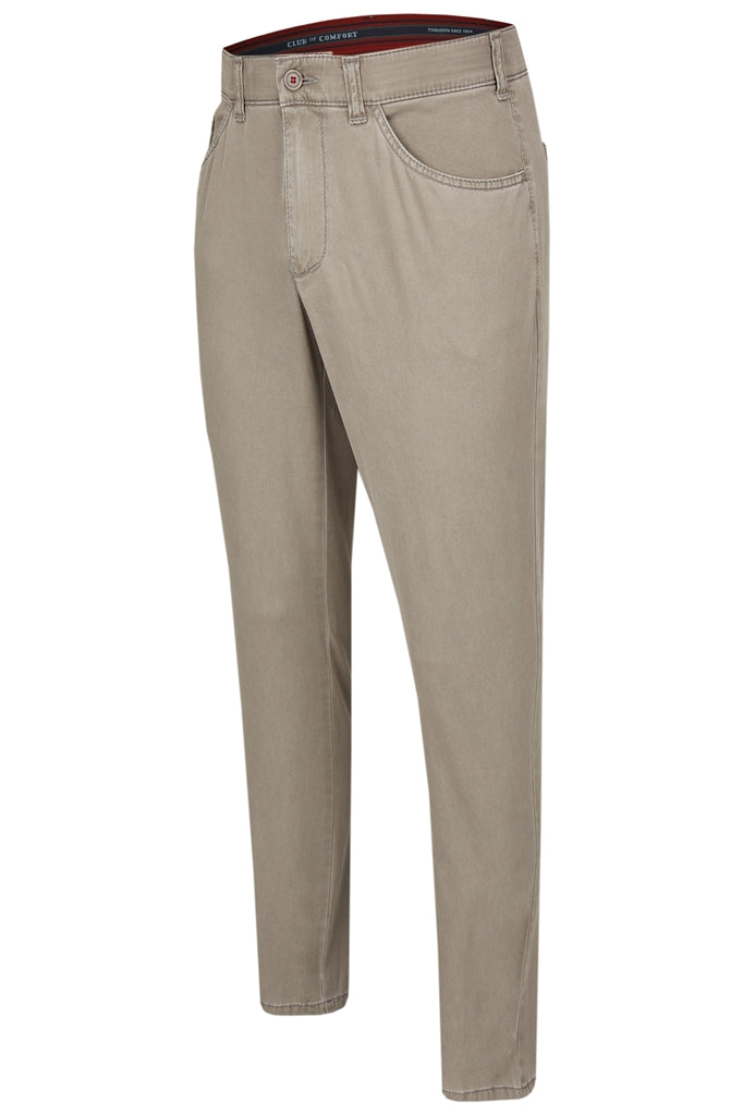 Club of Comfort® puuvillahousut vaalea beige