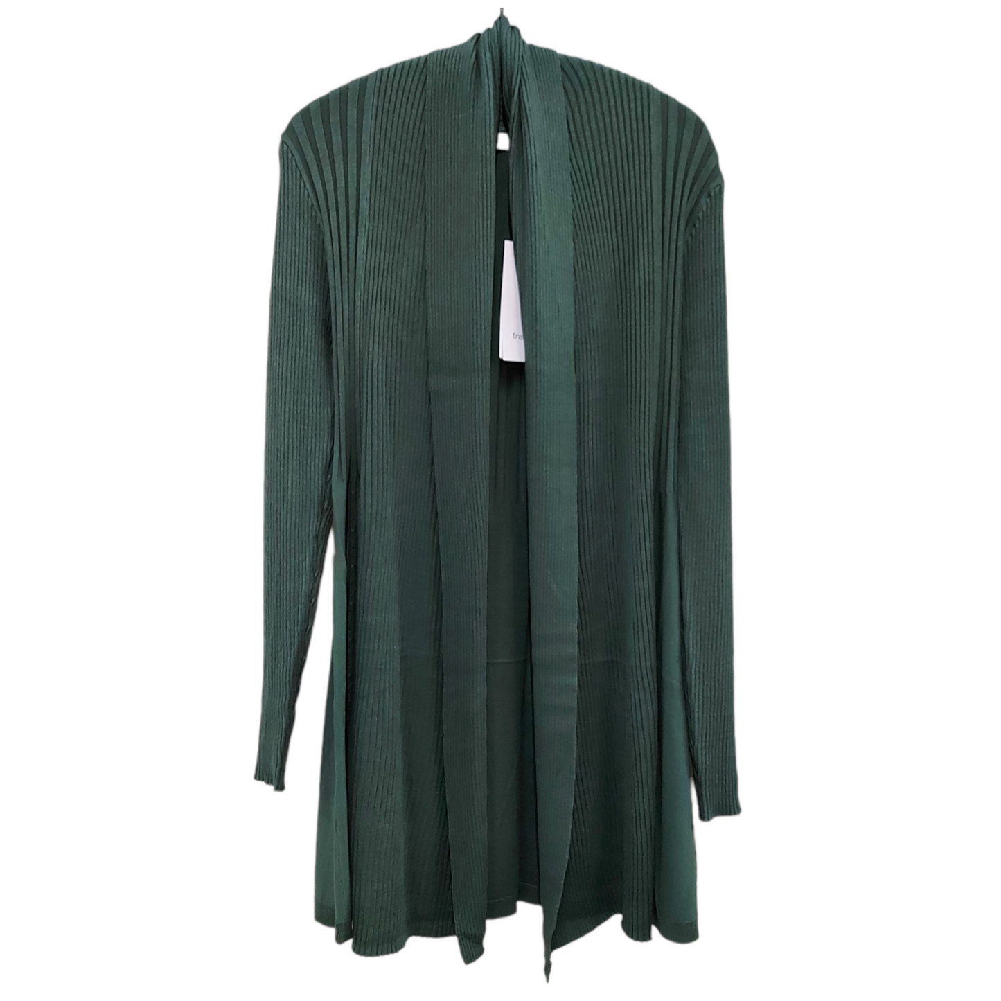 Fransa pitkä neuletakki ZUBASIC Jungle Green