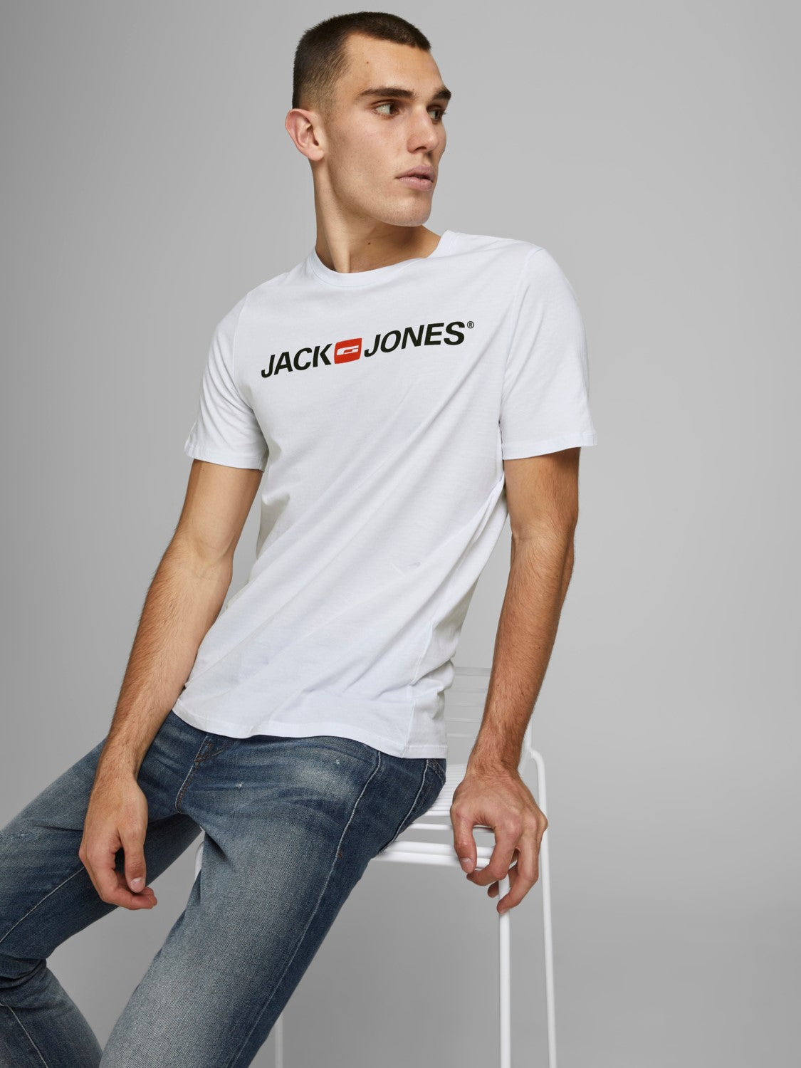 Jack&Jones logo T-paita