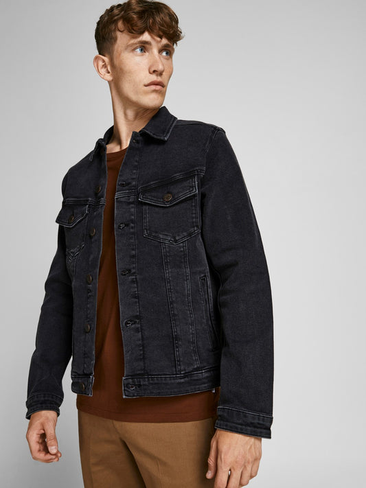 Jack&Jones farkkutakki JJIALVIN musta