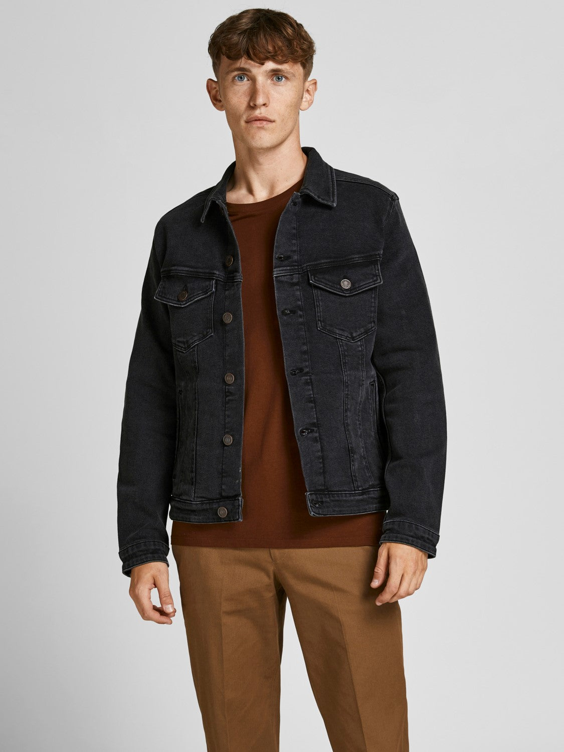 Jack&Jones farkkutakki JJIALVIN musta