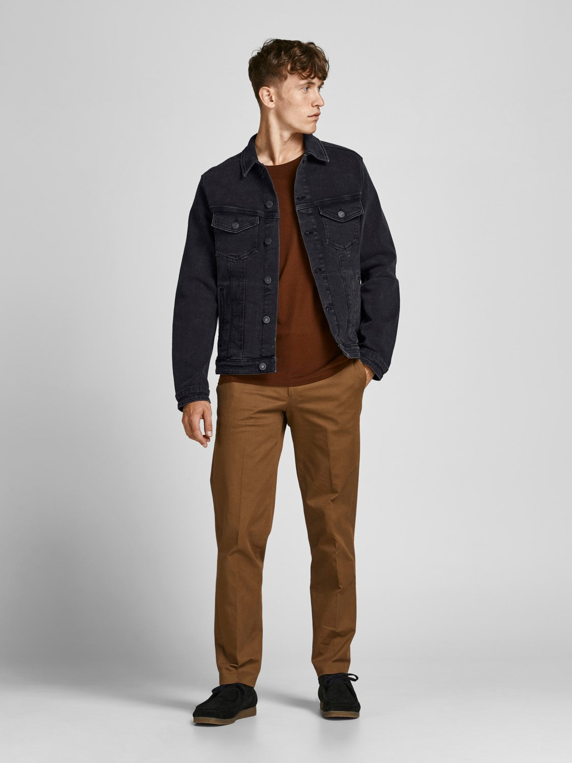 Jack&Jones farkkutakki JJIALVIN musta