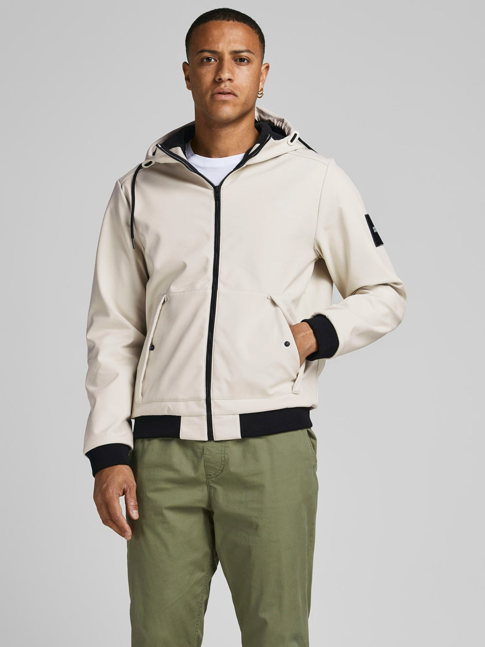 Jack&Jones välikausitakki hupulla