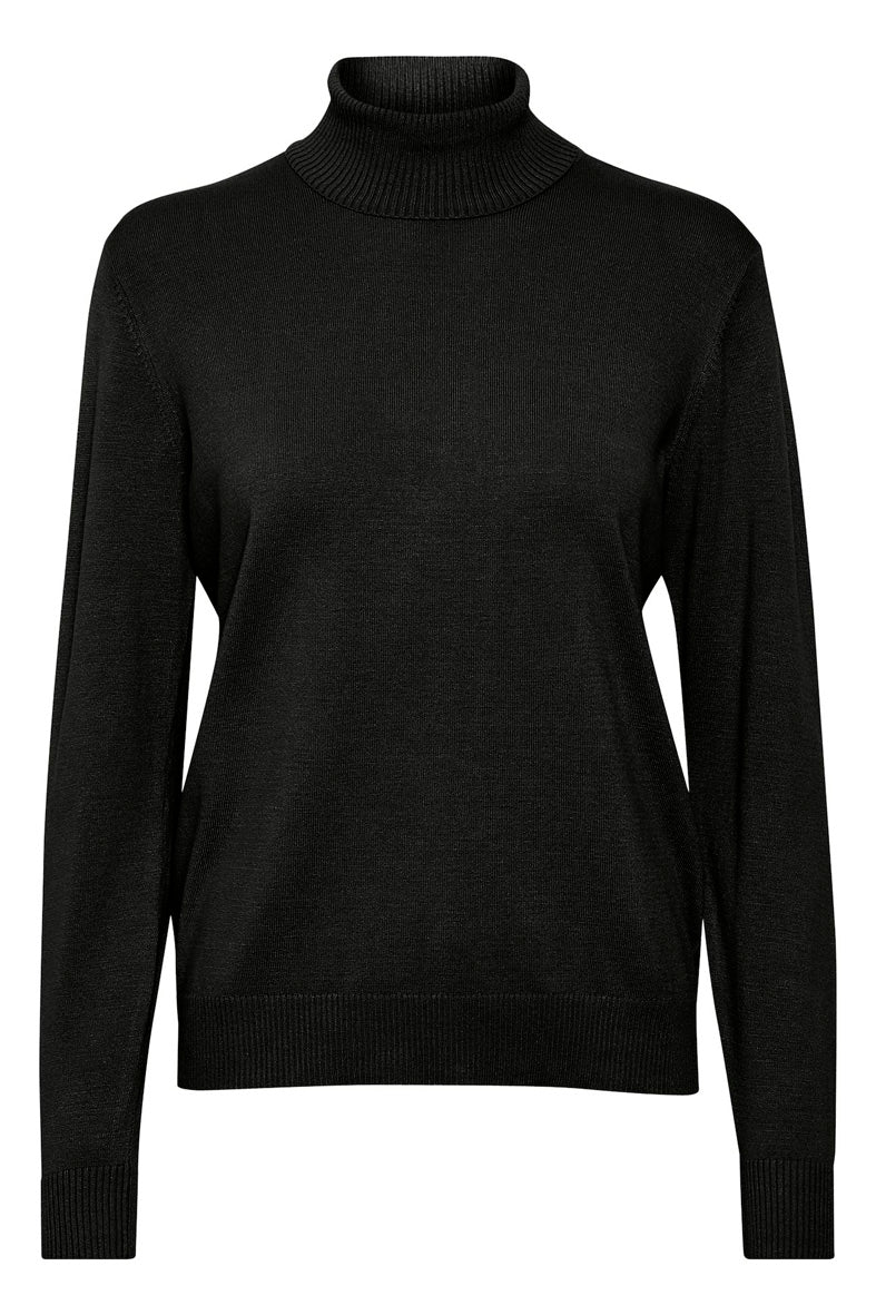 Cream neulepoolo Tammy Rollneck