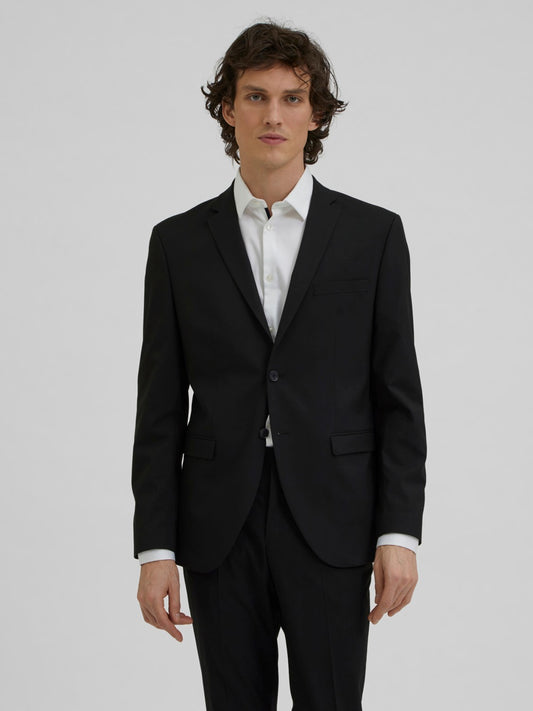 Selected blazer SLHSLIM-MYLOLOGAN BLACK