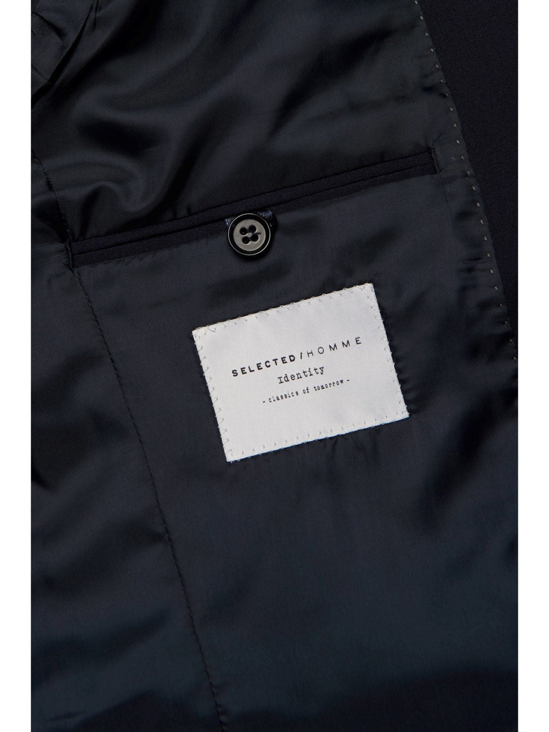 Selected blazer SLHSLIM-MYLOLOGAN NAVY